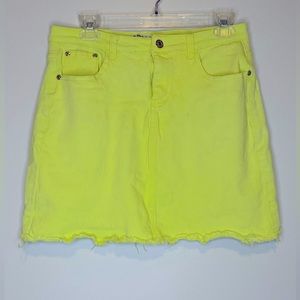 Noble U Bright Yellow Skirt Large